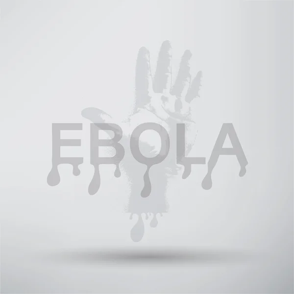 Ikone des Ebola-Virus — Stockvektor