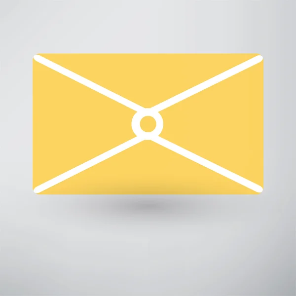 Ikona poštovní obálky — Stockový vektor