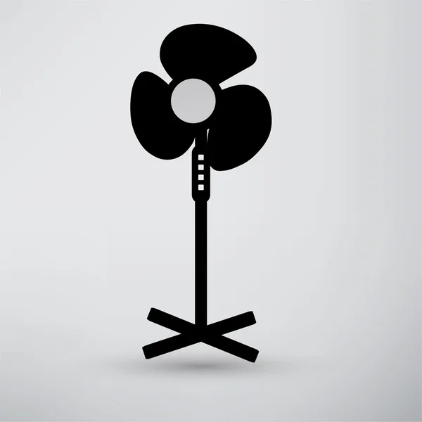 Ventilador, icono de hélice — Vector de stock