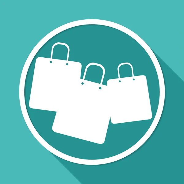 Shopping bags, sale icon — Stock Vector