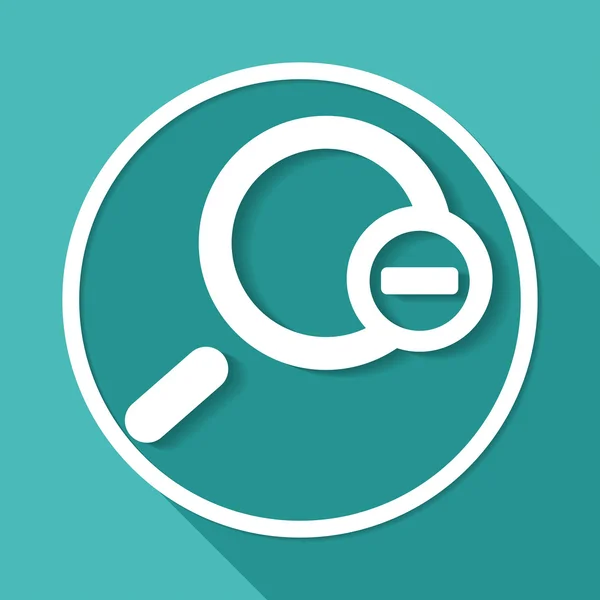 Magnifying glass icon — Stock Vector