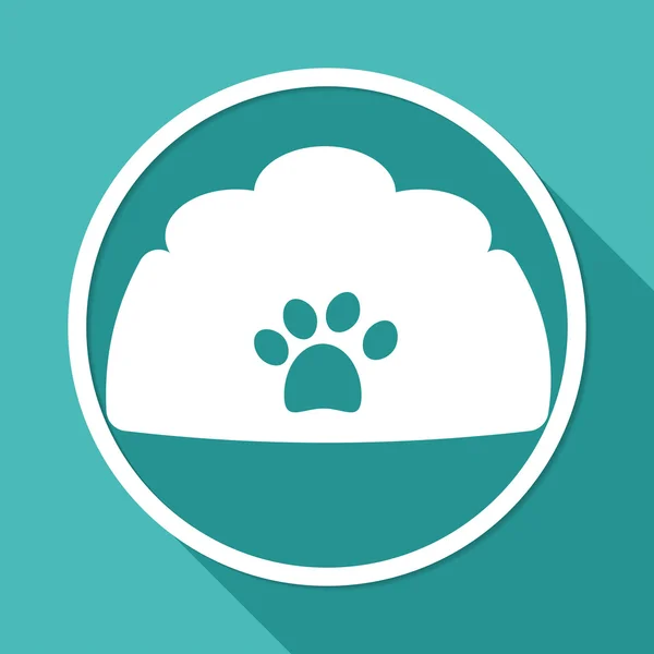 Dog house, animal, pet icon — Stock Vector