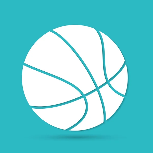 Basketbal pictogram — Stockvector