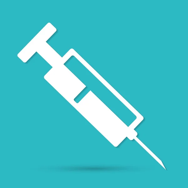 Medicine, syringe icon — Stock Vector