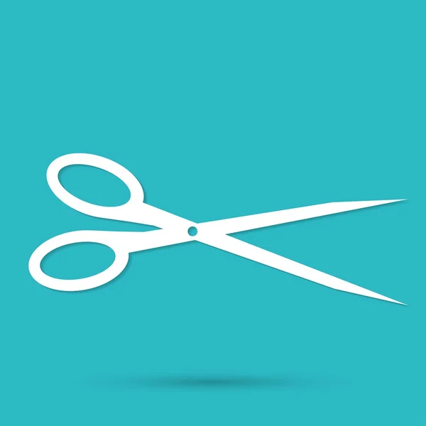 Nożyczki do włosów salon ikona — Wektor stockowy