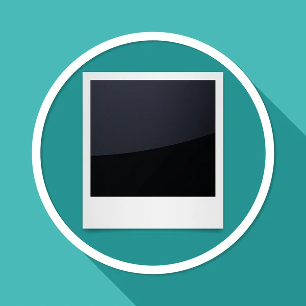 Pictogram van Photo Frame — Stockvector