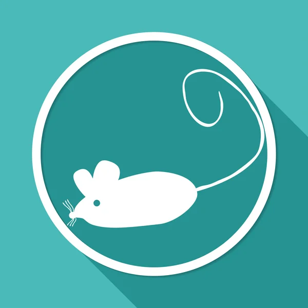 Icon of Mouse, animal — Διανυσματικό Αρχείο