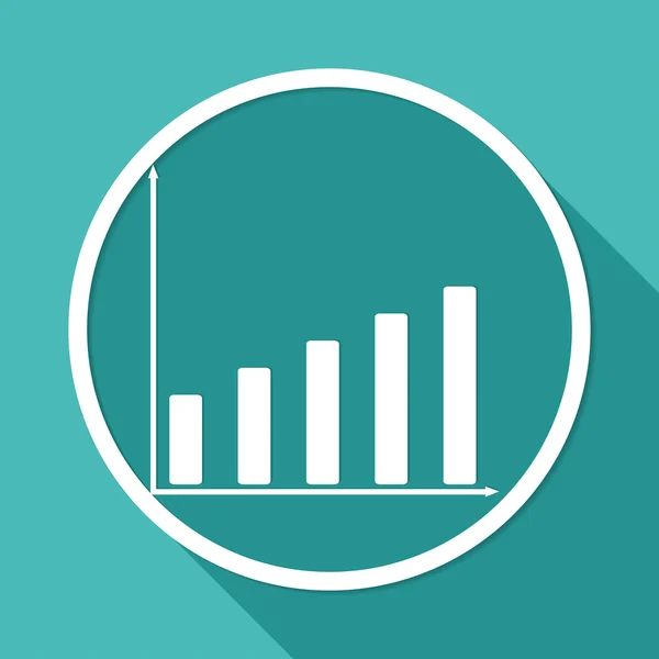 Ikonen för business diagram — Stock vektor
