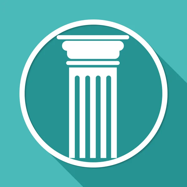 Icon of Antique Column — Stock Vector