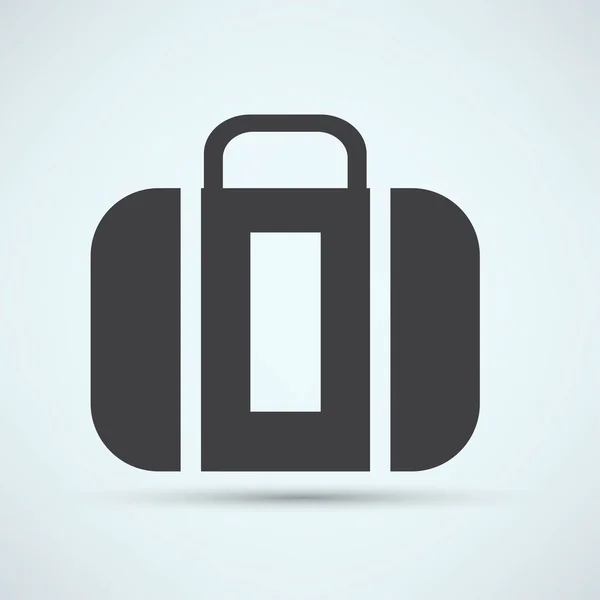 Une valise. icône sac — Image vectorielle