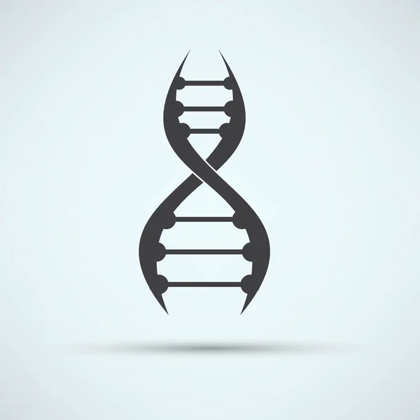 DNA helix, genetics Icon — Stock Vector