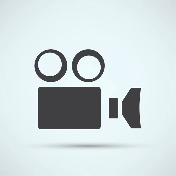 Camcorder camera-icoontje — Stockvector
