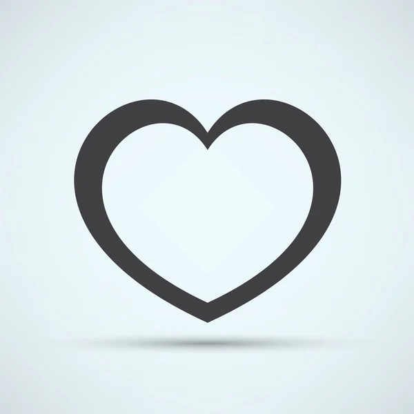 Heart, love icon — Stock Vector