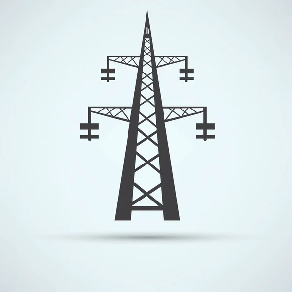 电力传输塔图标 — 图库矢量图片