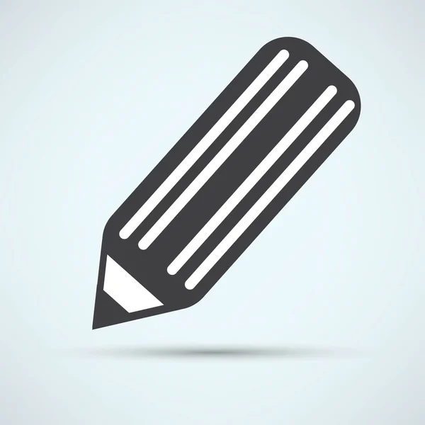 Pluma, icono de escritura — Vector de stock