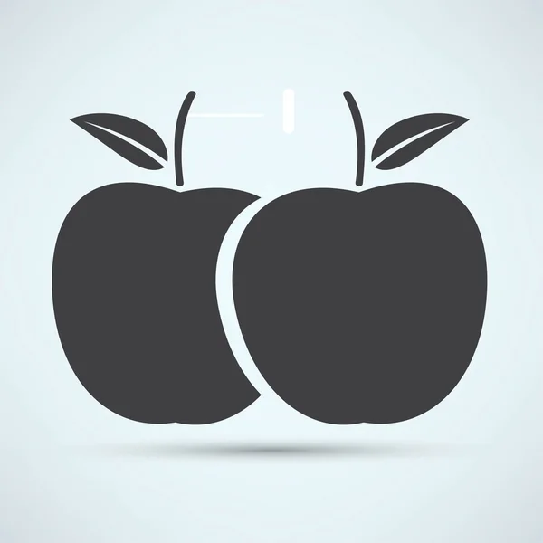 Apple, fruit Icon — Stock Vector
