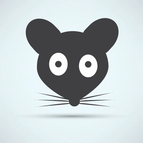 Ratón, animal, icono de rata — Archivo Imágenes Vectoriales