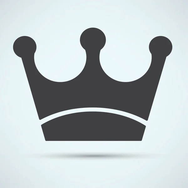 Корона, королевская икона — стоковый вектор