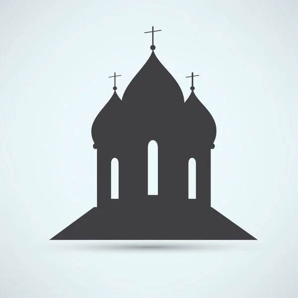 Orthodox Cathedral Church — Stock Vector