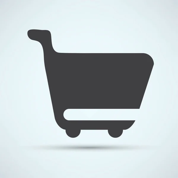 Shopping cart, sale icon — Stock Vector