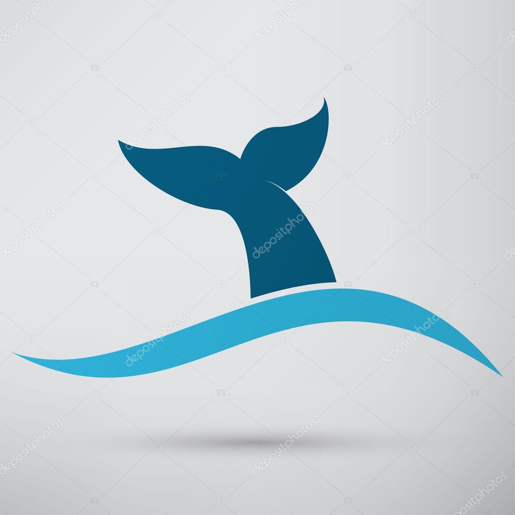 whale tail icon