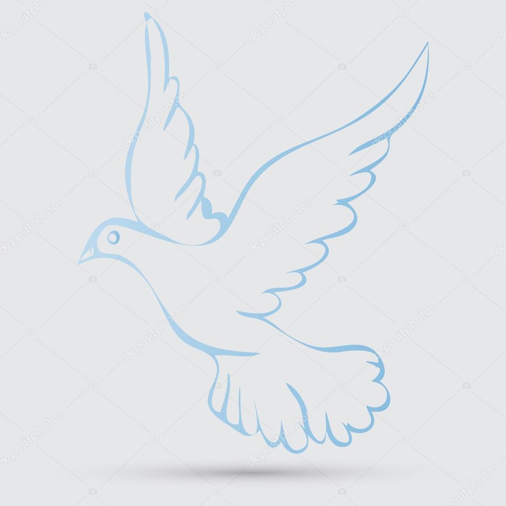 Dove of peace symbol