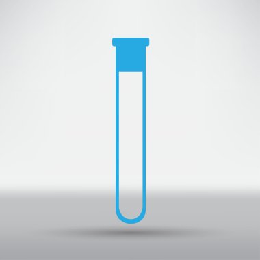 Tüp, bilim, tıp simgesi