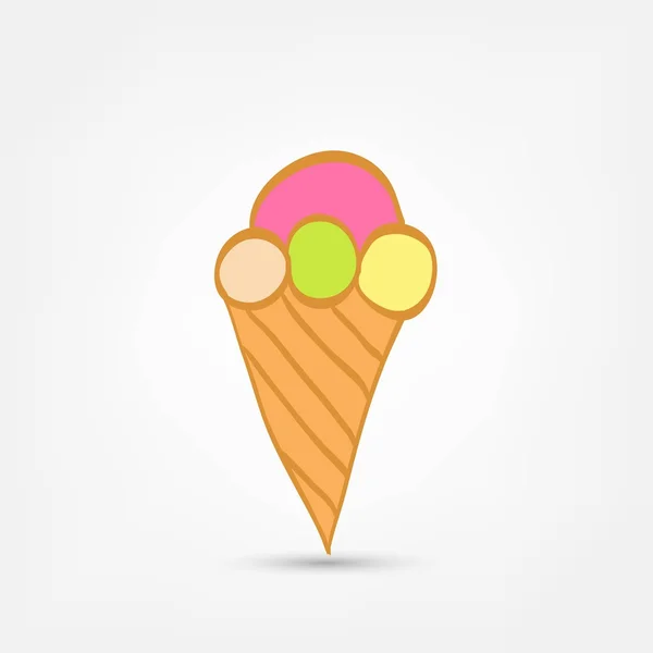 冰淇淋图标 — 图库矢量图片