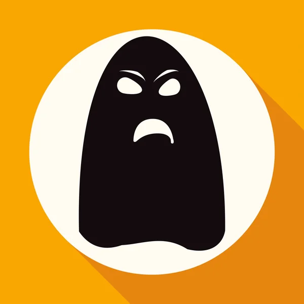 Fantasma, icono de Halloween — Archivo Imágenes Vectoriales