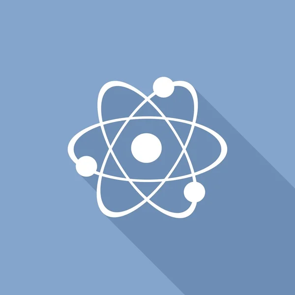 Molecule, atom, science Icon — Stock Vector