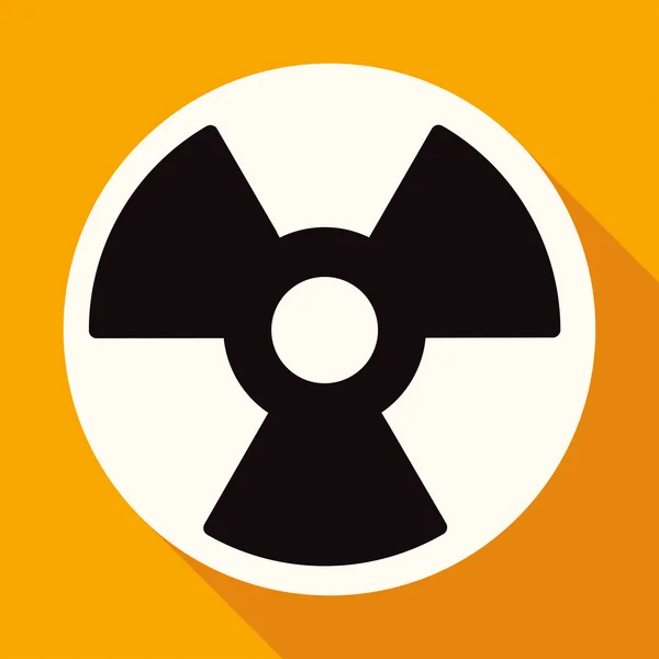 Radiation, danger symbol — Stock vektor