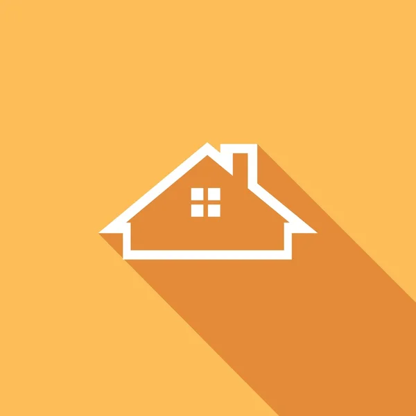 Ikonen för hus, fastigheter — Stock vektor