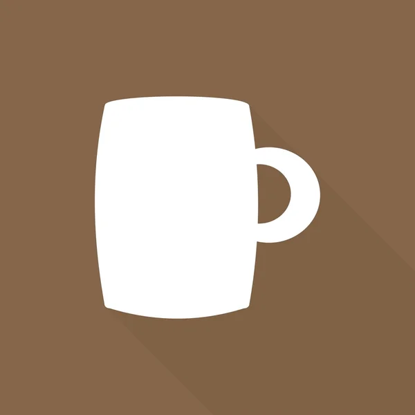 Pictogram van cup, thee, koffie — Stockvector