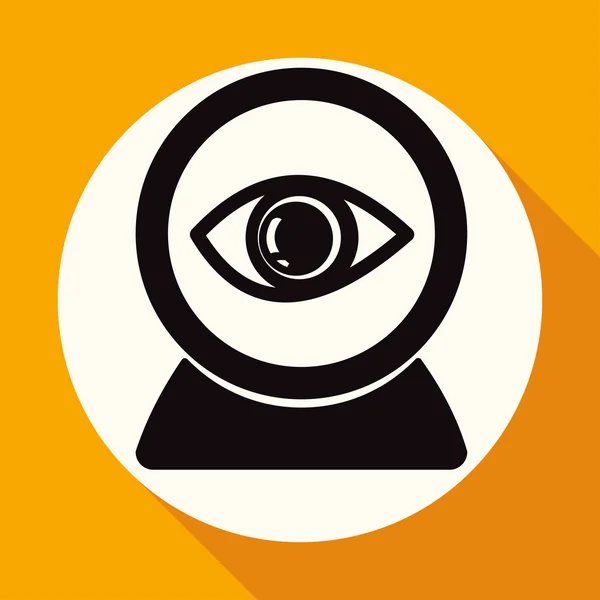 Oog, visie pictogram — Stockvector