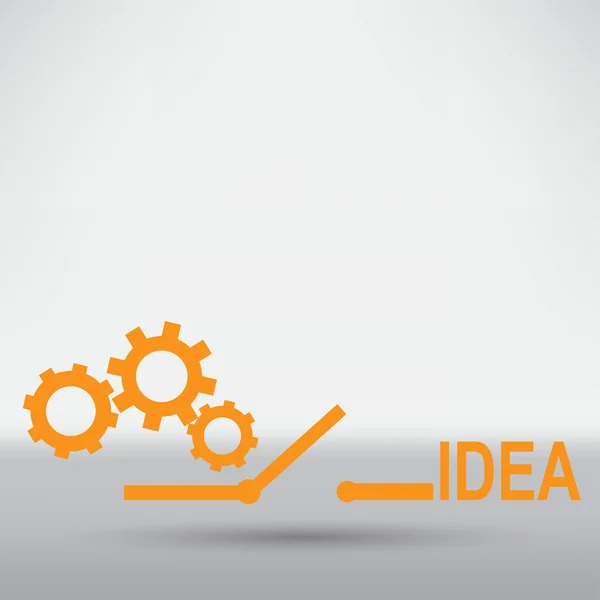 Idee, Innovationskonzept — Stockvektor