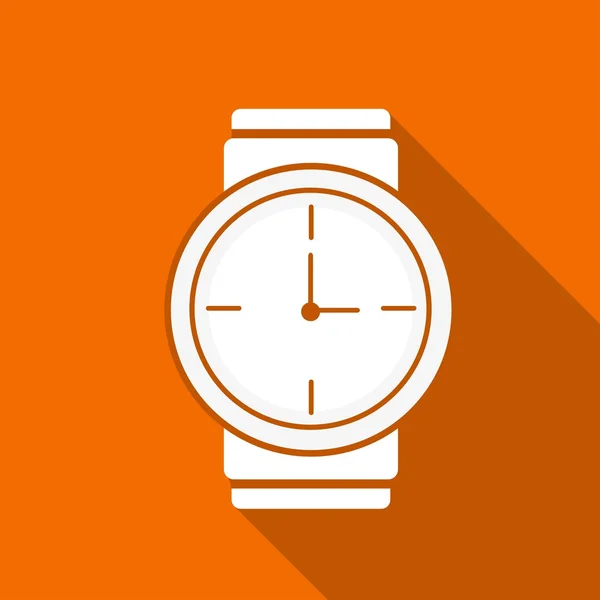 Reloj de pulsera, icono del reloj — Vector de stock