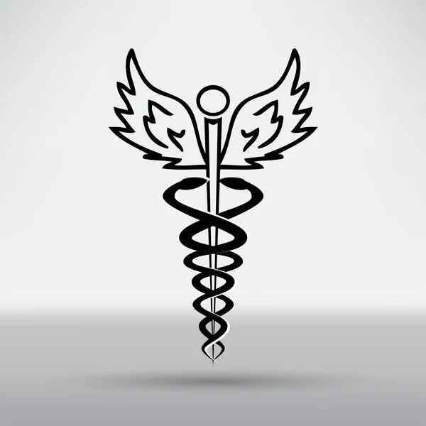 Símbolo médico, sinal do logotipo — Vetor de Stock