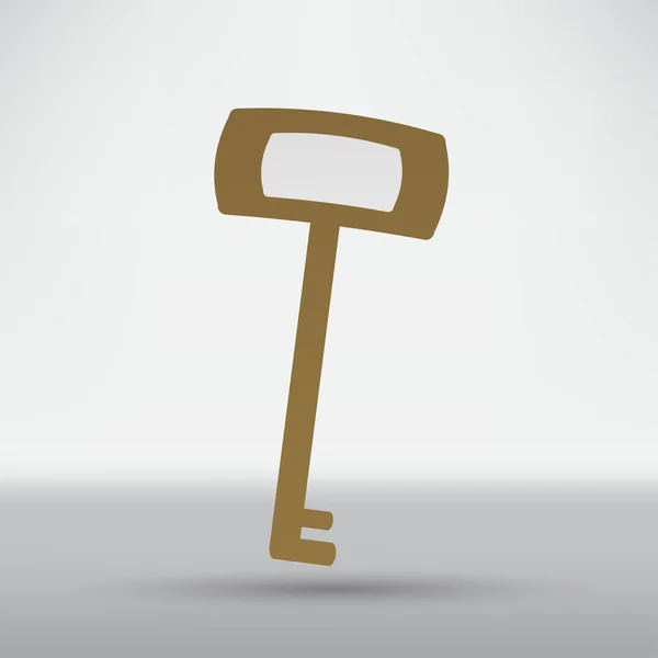 Key, lock icon — Stok Vektör