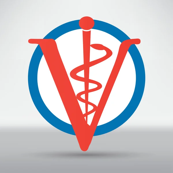 Signe clinique vétérinaire — Image vectorielle