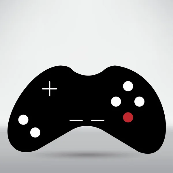 Spel joystick pictogram — Stockvector