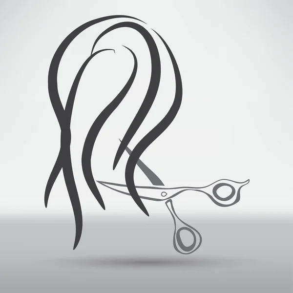 Conception de coiffure femmes — Image vectorielle