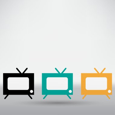 Tv, television icons