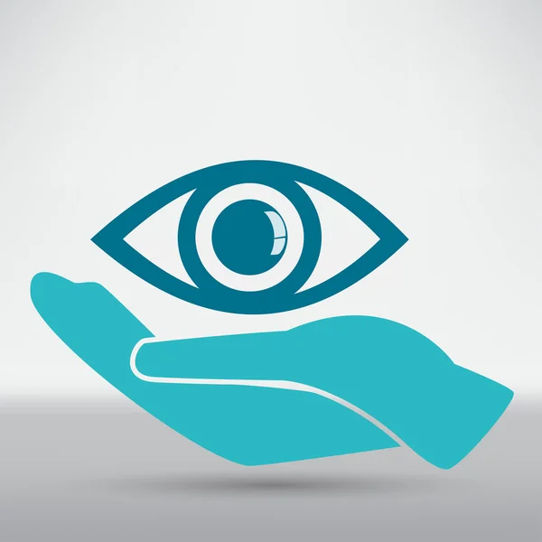 Concepto de protección ocular — Archivo Imágenes Vectoriales