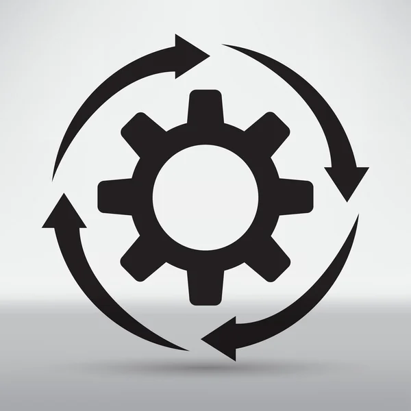 Technical, mechanical symbol — Stockvector