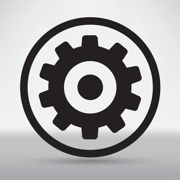 Technical, mechanical symbol — Wektor stockowy