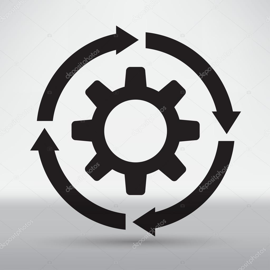 technical, mechanical symbol