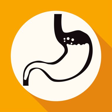 İnsan mide simgesi