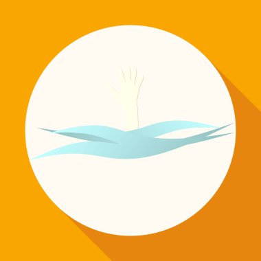 Boğulma, yardım simgesi