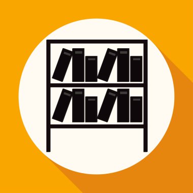 Kitap raflarında simgesi