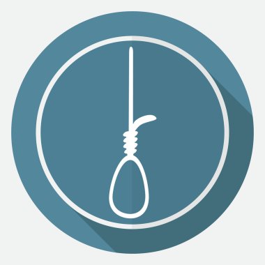 Simge ilmik beyaz daire